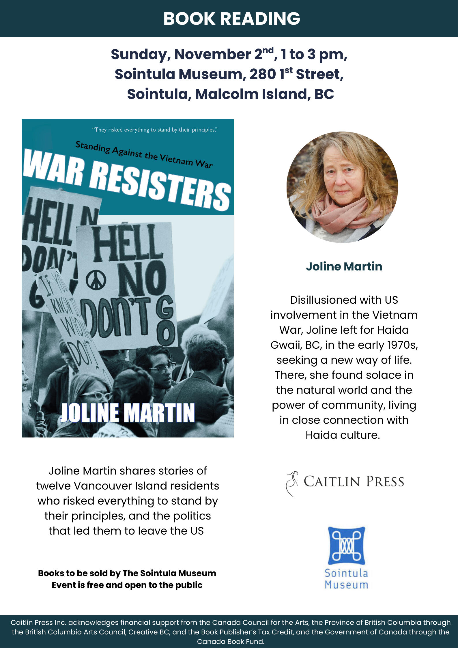 War Resisters Sointula Museum